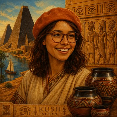 Sudanese Art Style Style Transfer Example