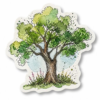 a tree in nature