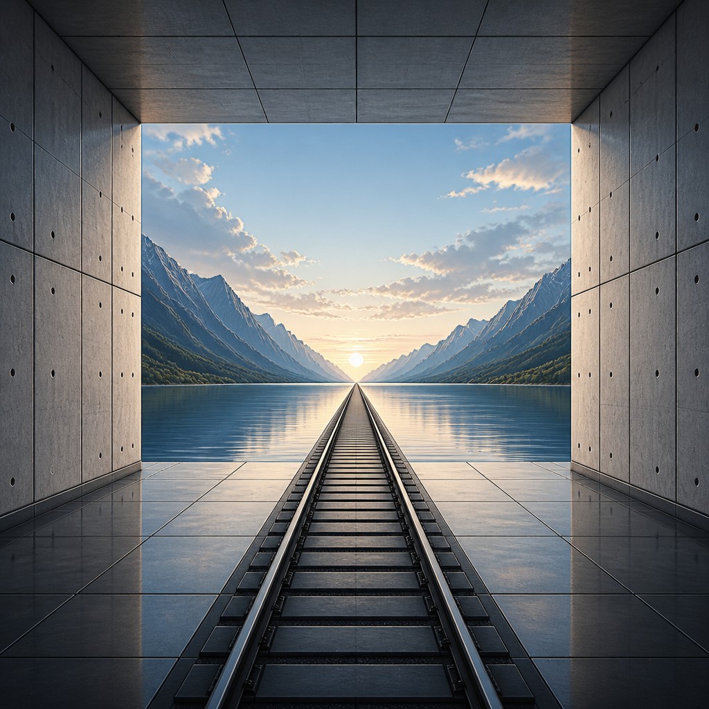 One-Point Perspective Art Style example artwork 2