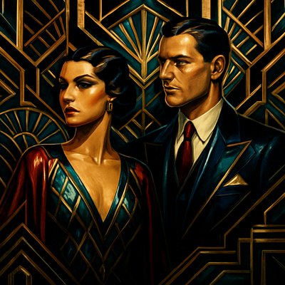 portrait of two people together