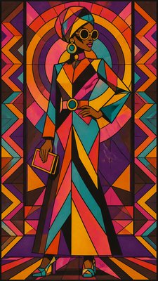 full-length portrait of an elegant figure