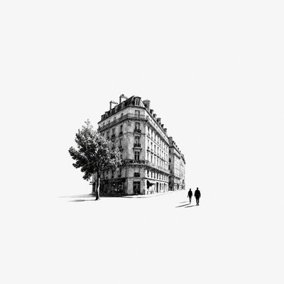 Minimalist Photography Style Style Transfer Example