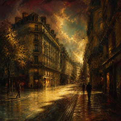 Romanticism Art Style Style Transfer Example