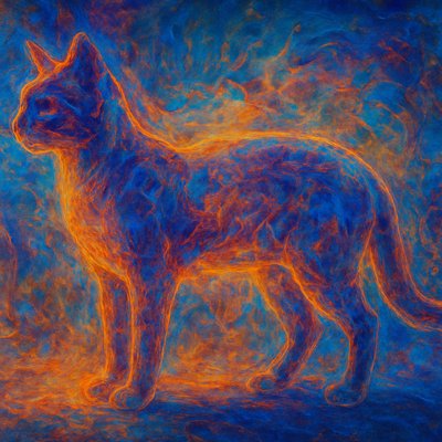 animal standing in natural pose