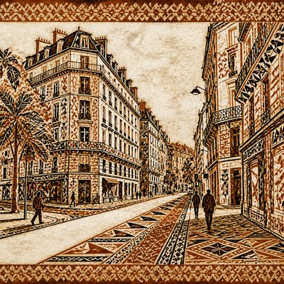 Tongan Art Style Style Transfer Example