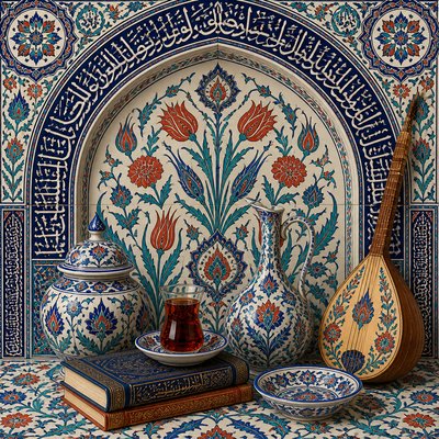 still life with everyday objects