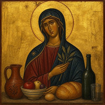 still life with everyday objects — Icon Art Style