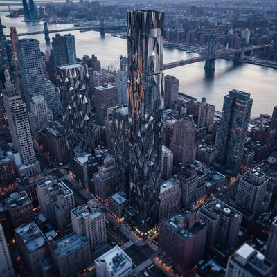 New York City aerial view