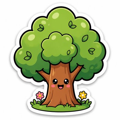 a tree in nature