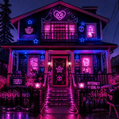 house with front view