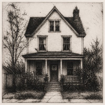 house with front view