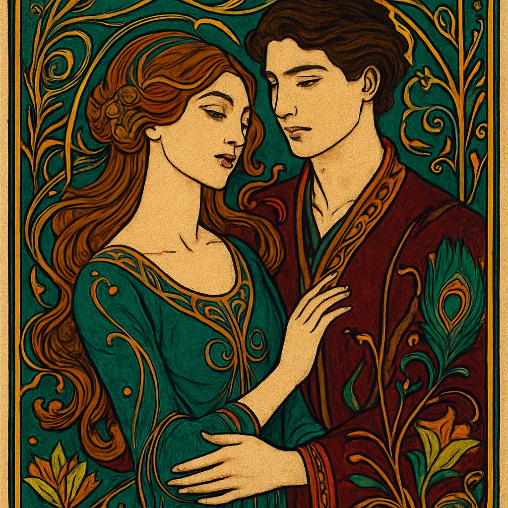 portrait of two people together