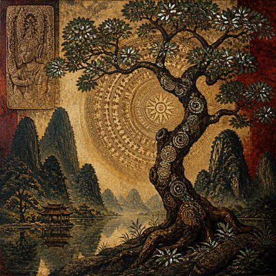 a tree in nature