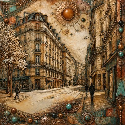 Bohemian Jewelry Design Style Transfer Example