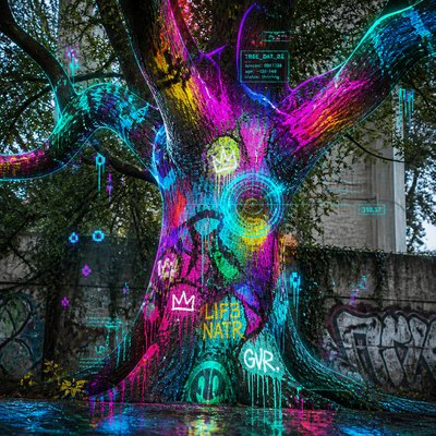 a tree in nature
