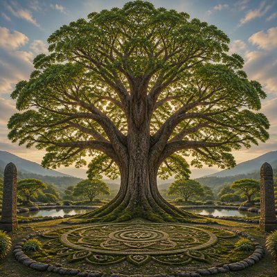 a tree in nature