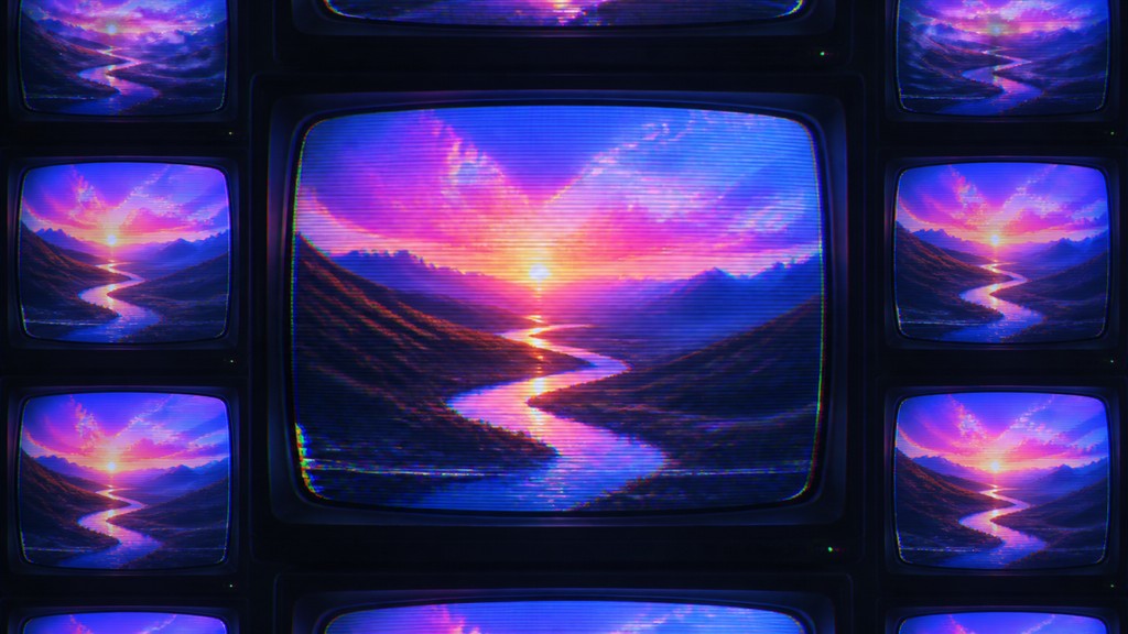 a vast valley with a river winding toward distant mountains at sunrise, no people, no text