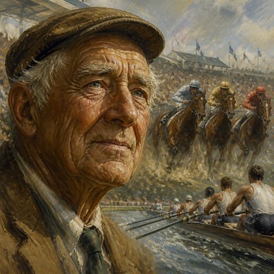 close-up portrait of an elderly person with expressive weathered features