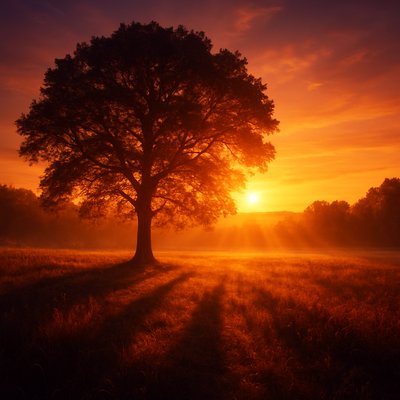 a tree in nature