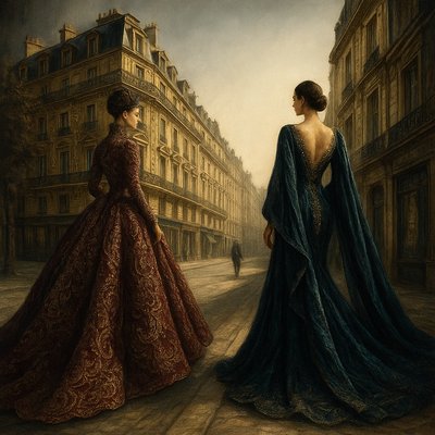 Haute Couture Fashion Design Style Transfer Example