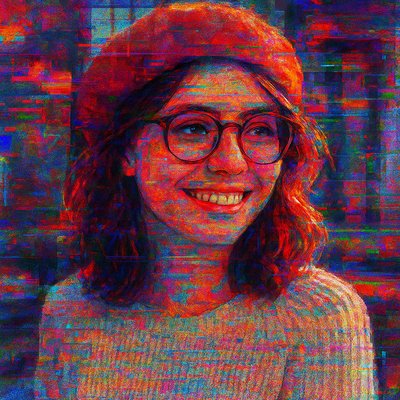 Post-Photography Contemporary Art Style Style Transfer Example