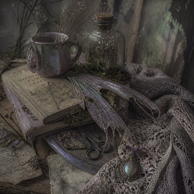 still life with everyday objects