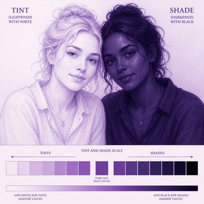 portrait of two people together