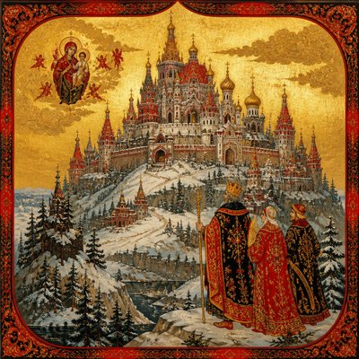 majestic castle on a hilltop