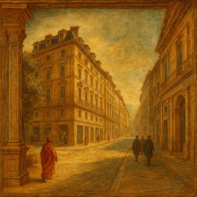 Fresco Narrative Renaissance Art Style Style Transfer Example