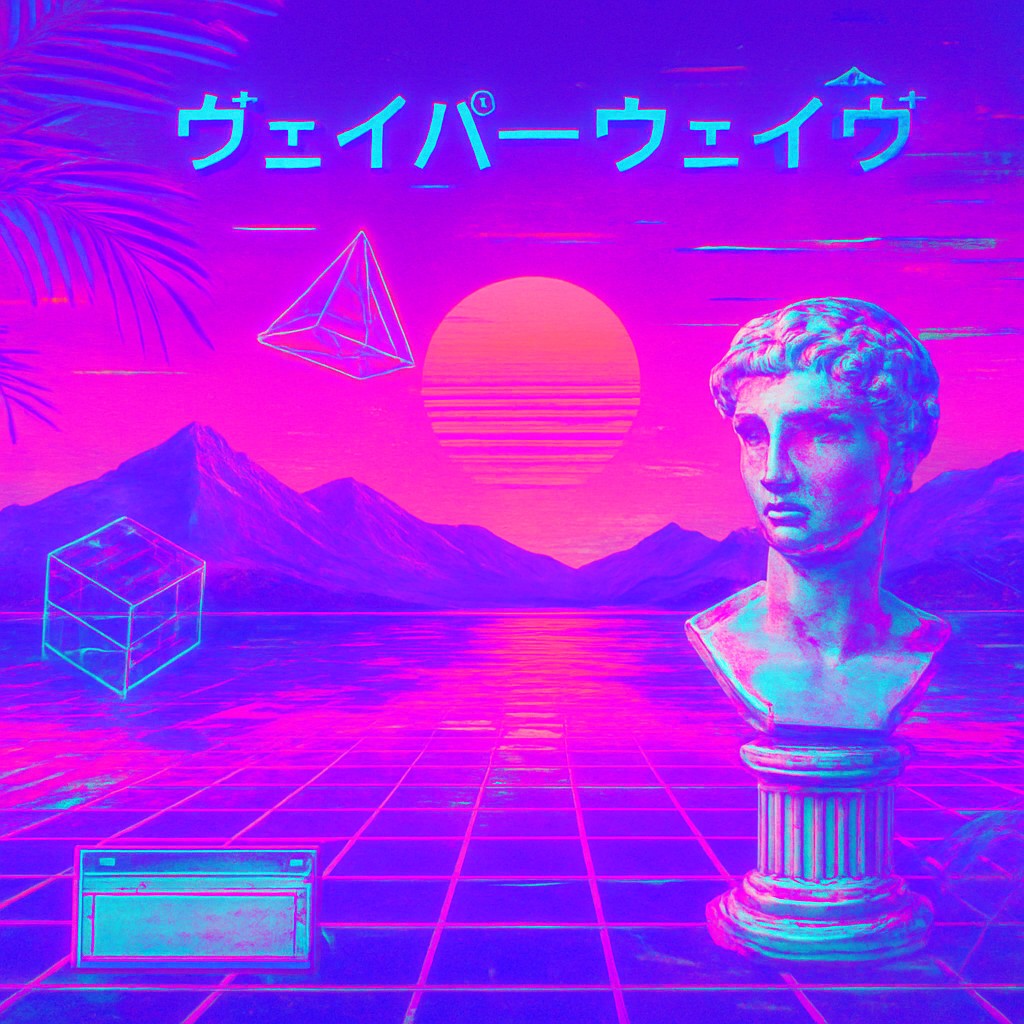 Vaporwave Art Style preview 2