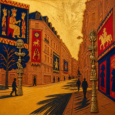 Beninese Art Style Style Transfer Example