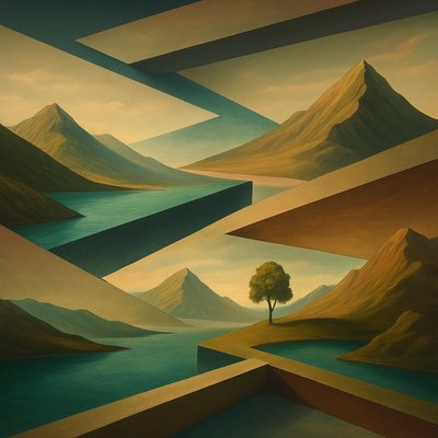 Gravity Defiance Surrealism Art Style 2