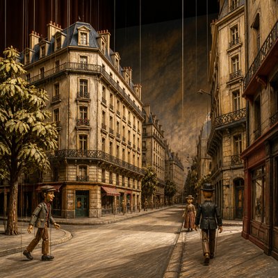 Puppet Art Style Style Transfer Example