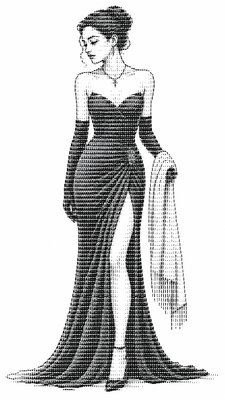 full-length portrait of an elegant figure