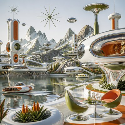 Space Age Aesthetic 2