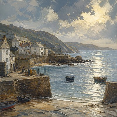 Cornwall Plein Air Art Style 2