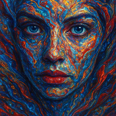 portrait of a person with expressive eyes