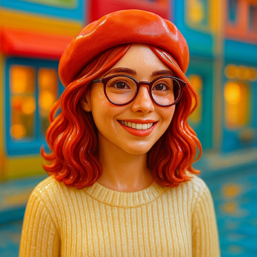Tilt-Shift Diorama Painting Style Transfer Example