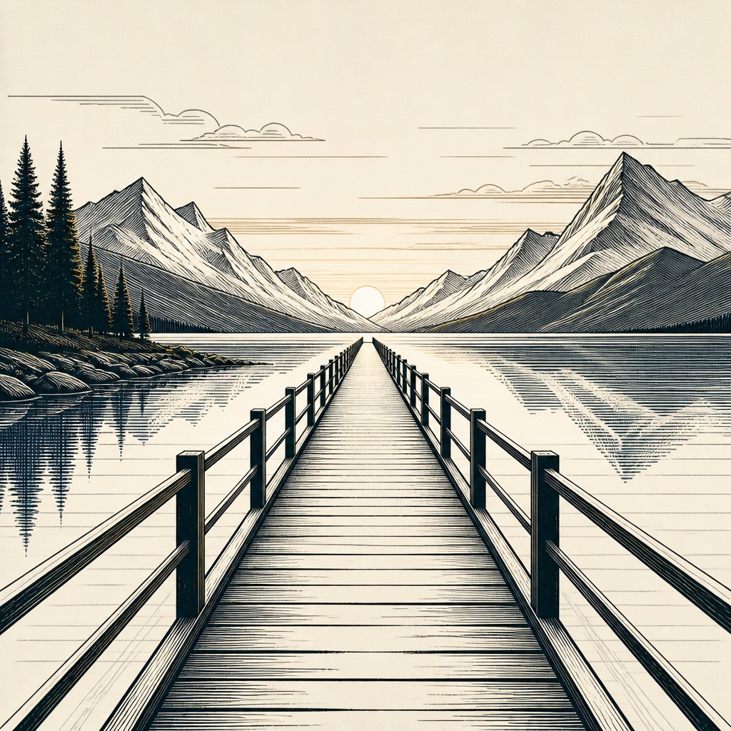 Leading Lines Art Style example artwork 2