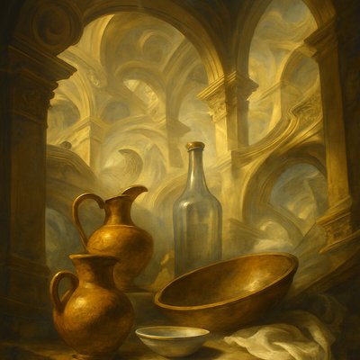 still life with everyday objects