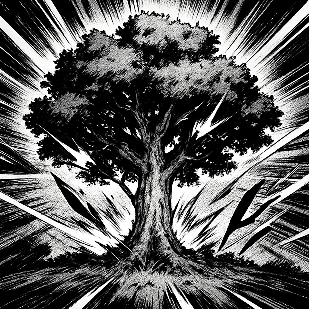 a tree in nature
