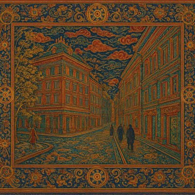 Tibetan Religious Art Style Transfer Example