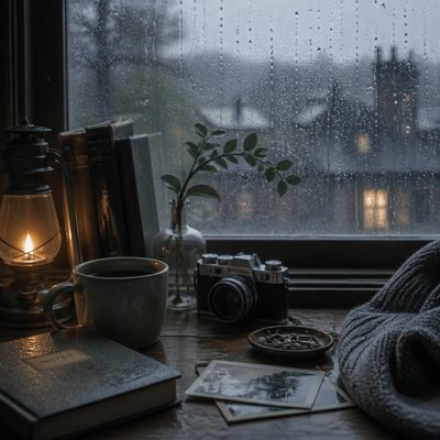 still life with everyday objects