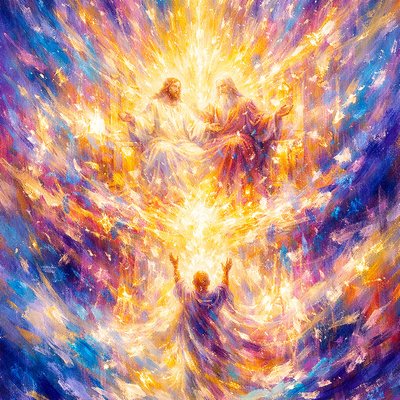 “To him that overcometh will I grant to sit with me in my throne, even as I also overcame, and am set down with my Father in his throne. He that hath an ear, let him hear what the Spirit saith unto the churches.” (Revelation 3:21-22, KJV)

