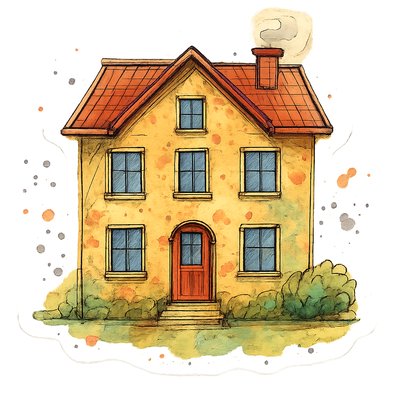 house with front view