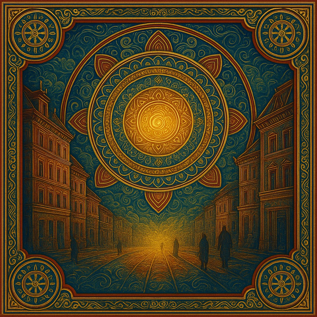 Buddhist Religious Art Style Transfer Example