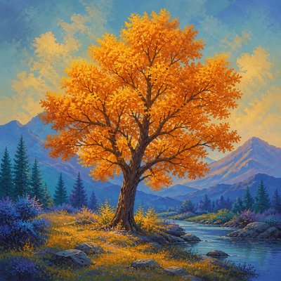 a tree in nature