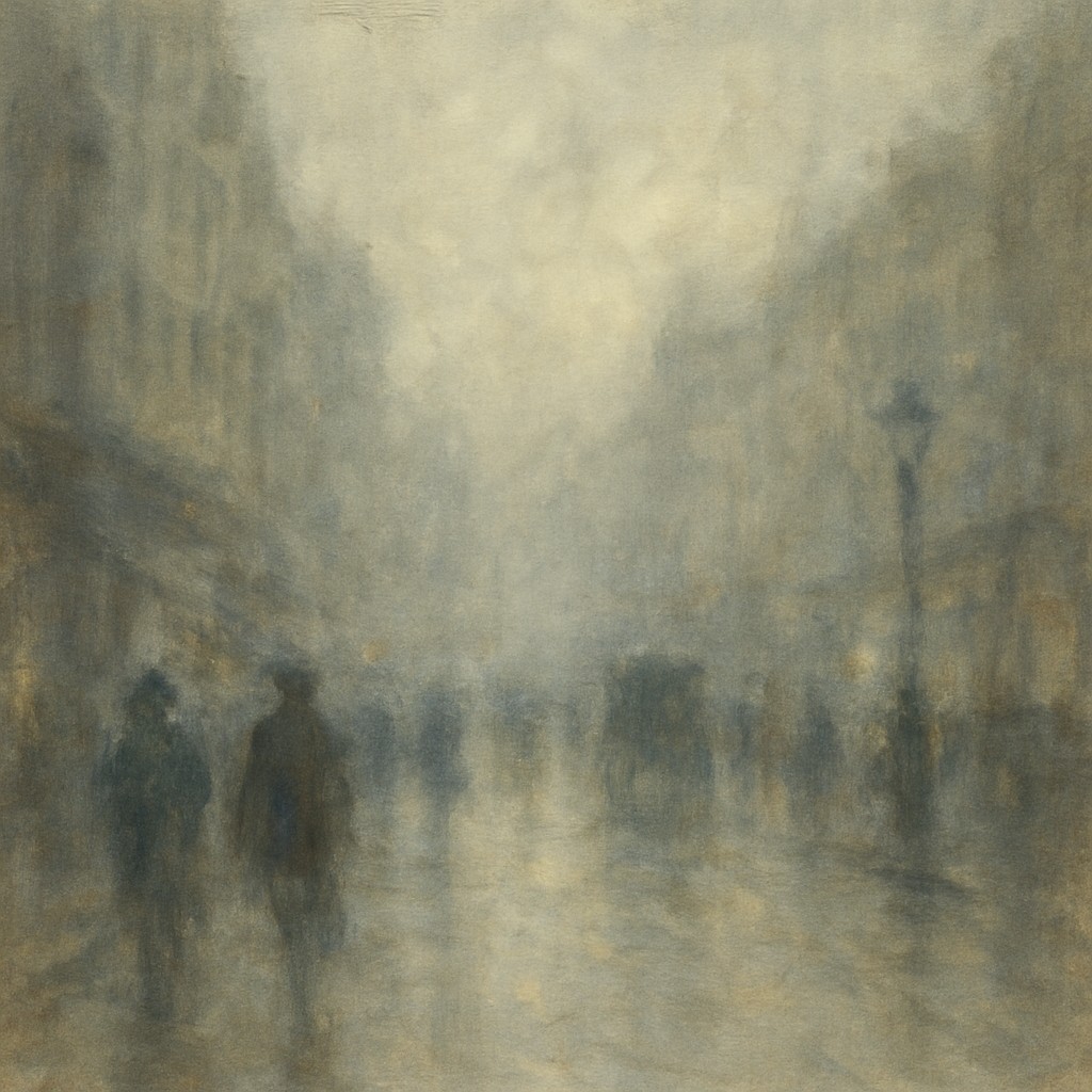 urban street with city activity