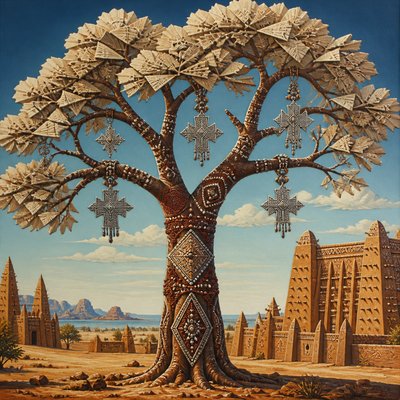 a tree in nature