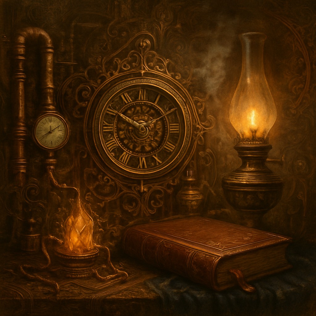 still life with everyday objects